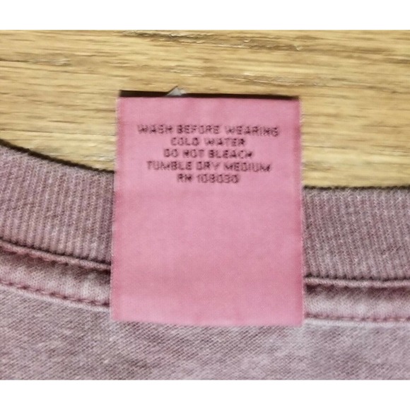 Grateful Dead Distressed Lightning Bolt Short Sleeve T-Shirt Lilac Size Medium - Picture 5 of 5